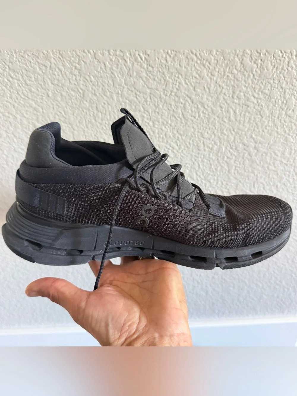 On Cloudnova Running Shoes Sneakers Black Eclipse 26. 99814 Women’s USA SZ 10.5